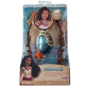 Disney Moana 2 Shell Necklace Dress Up Toy w/ Sea Star Pendant – New